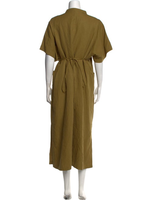 Mara Hoffman V-Neck Long Dress