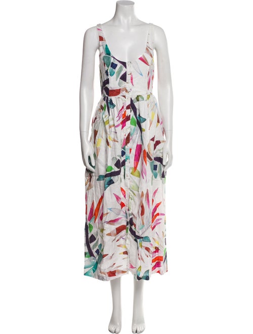 Mara Hoffman Linen Midi Length Dress