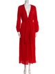 Mara Hoffman V-Neck Midi Length Dress