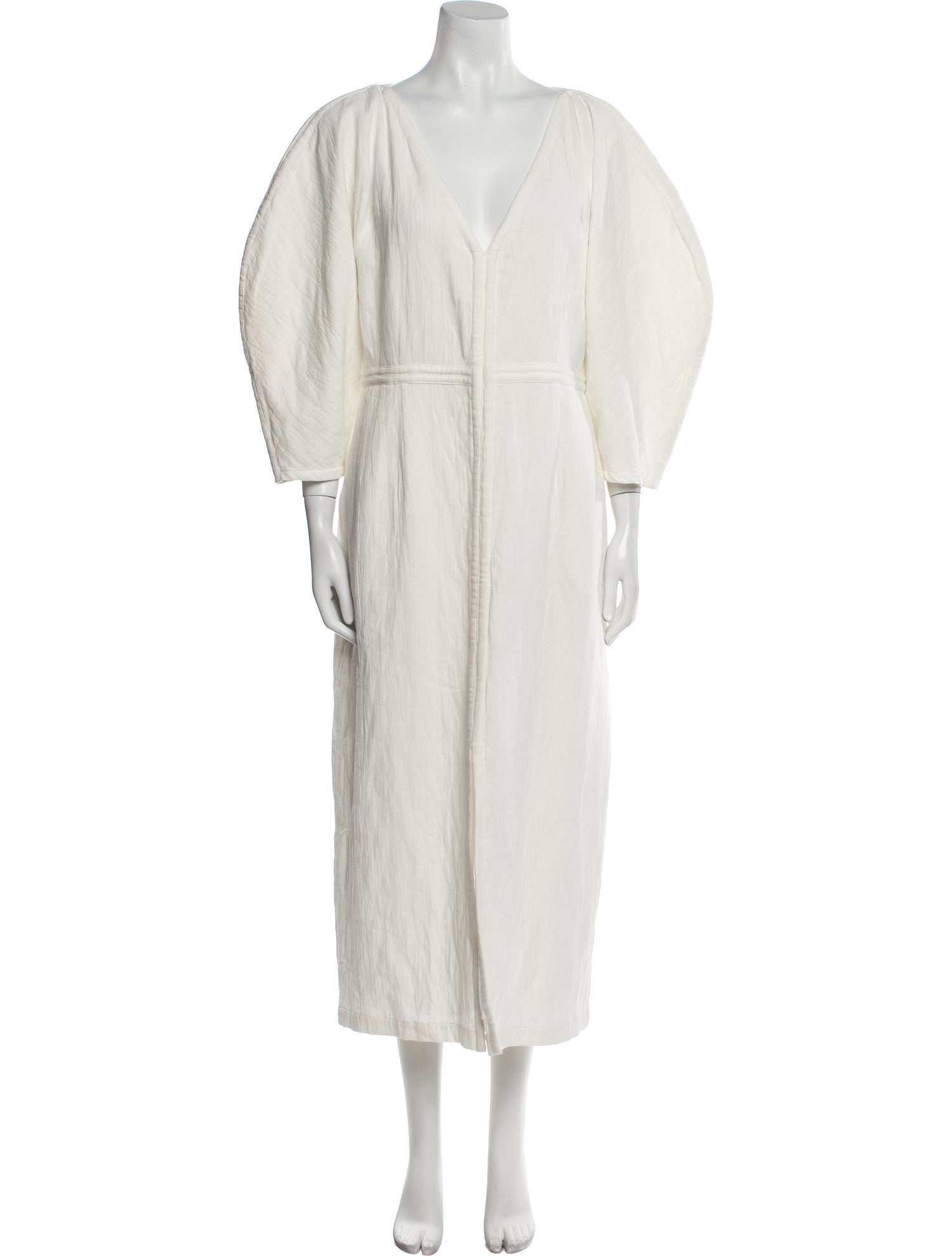 Mara Hoffman V-Neck Long Dress