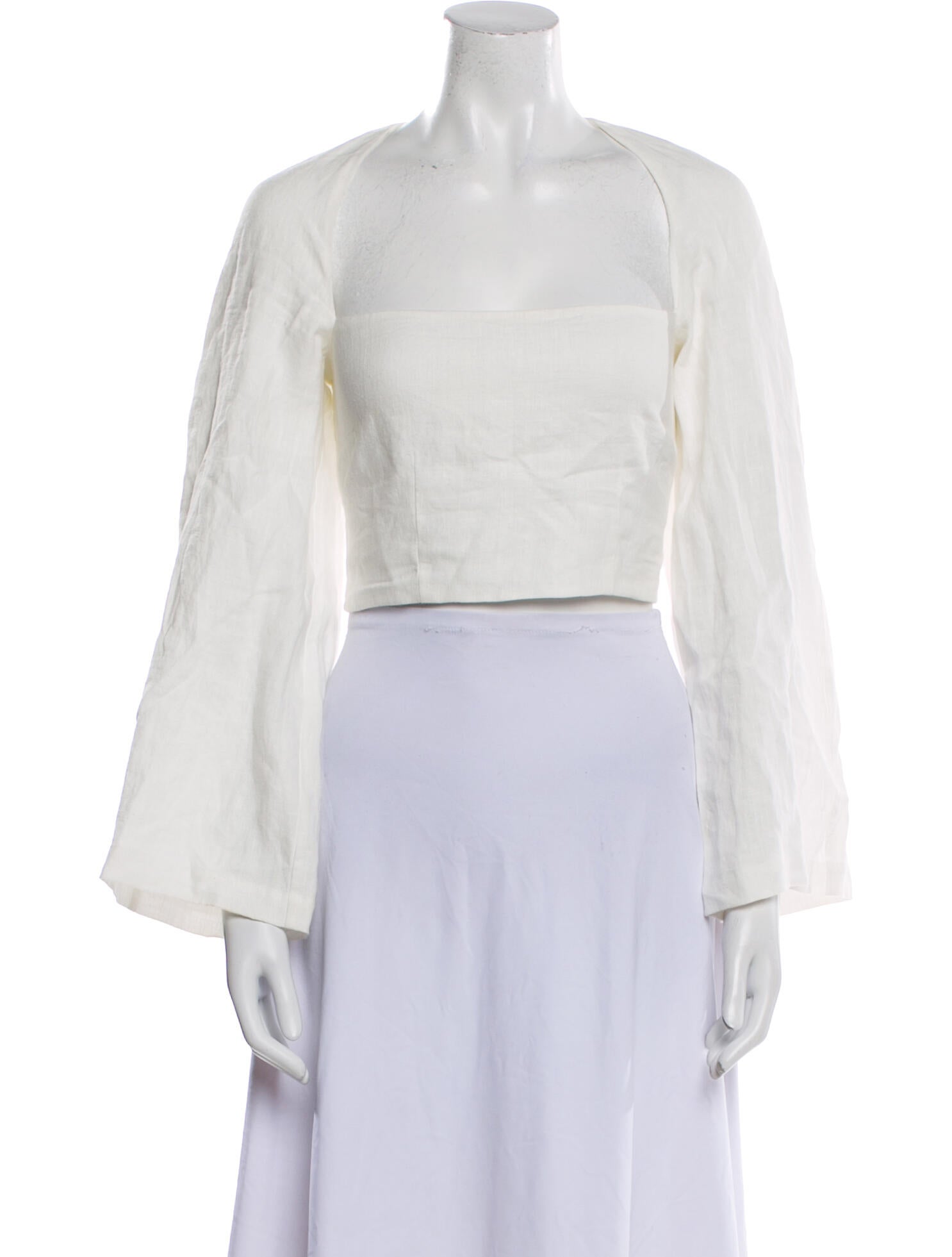 Mara Hoffman Hemp Square Neckline Crop Top