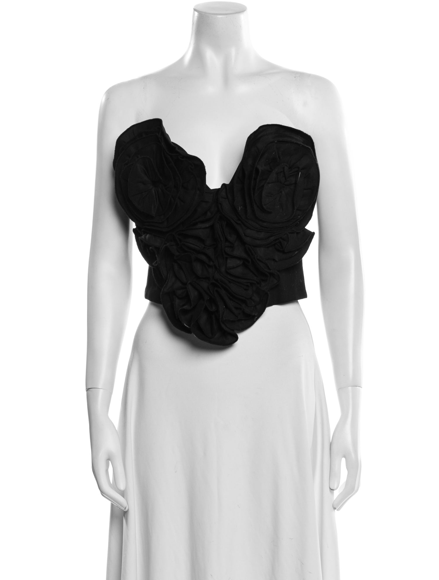 Mara Hoffman Strapless Crop Top