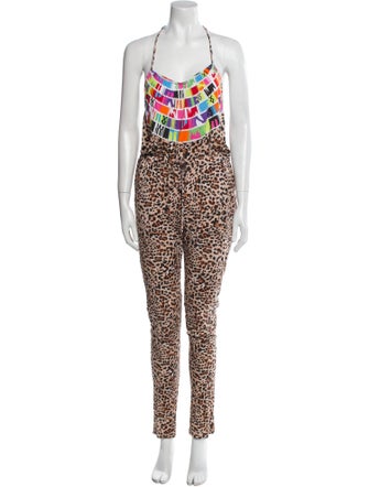 Mara Hoffman Animal Print Pajamas