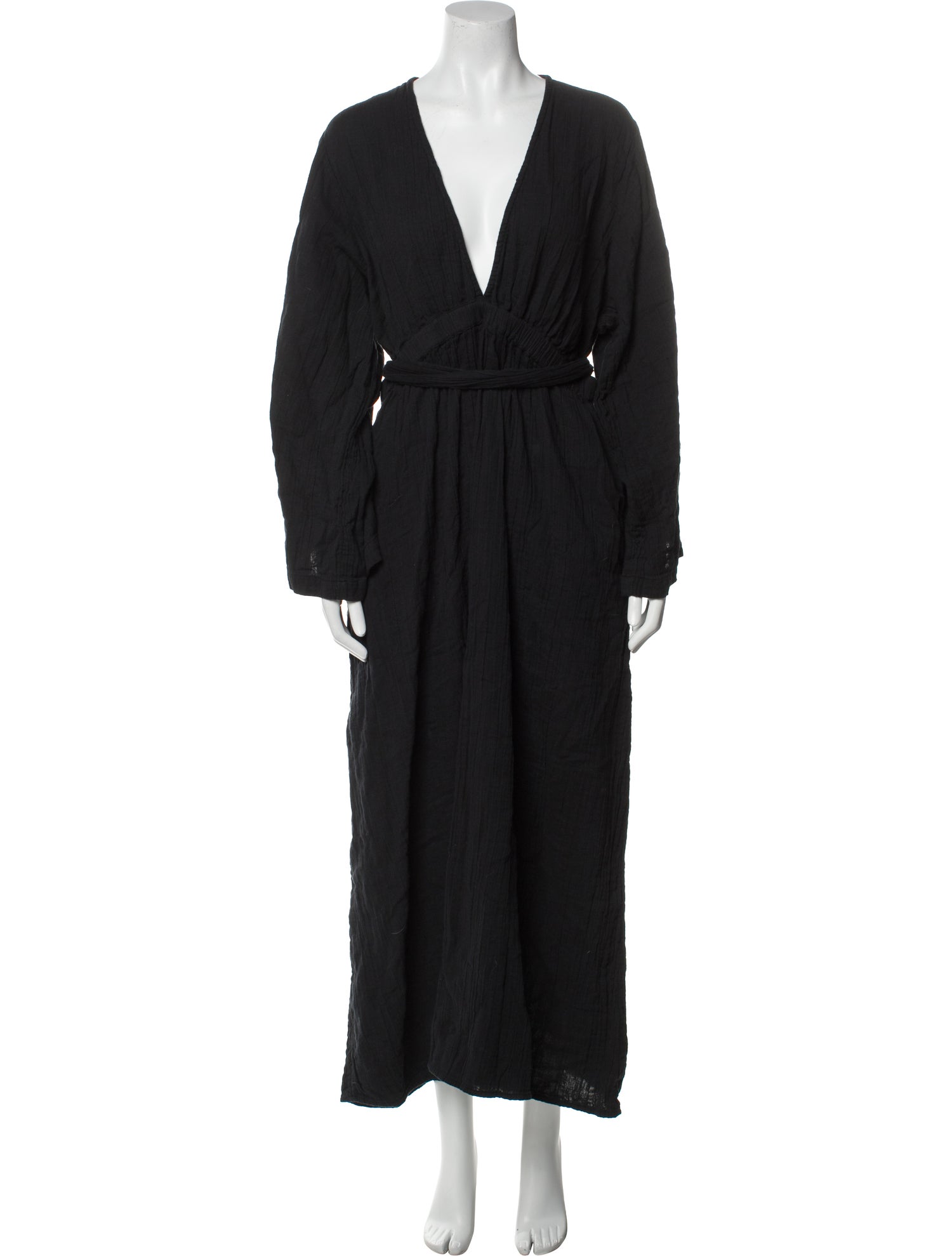 Mara Hoffman V-Neck Long Dress