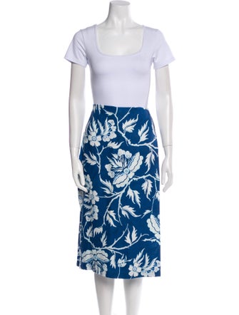 Mara Hoffman Hemp Floral Print Skirt Set