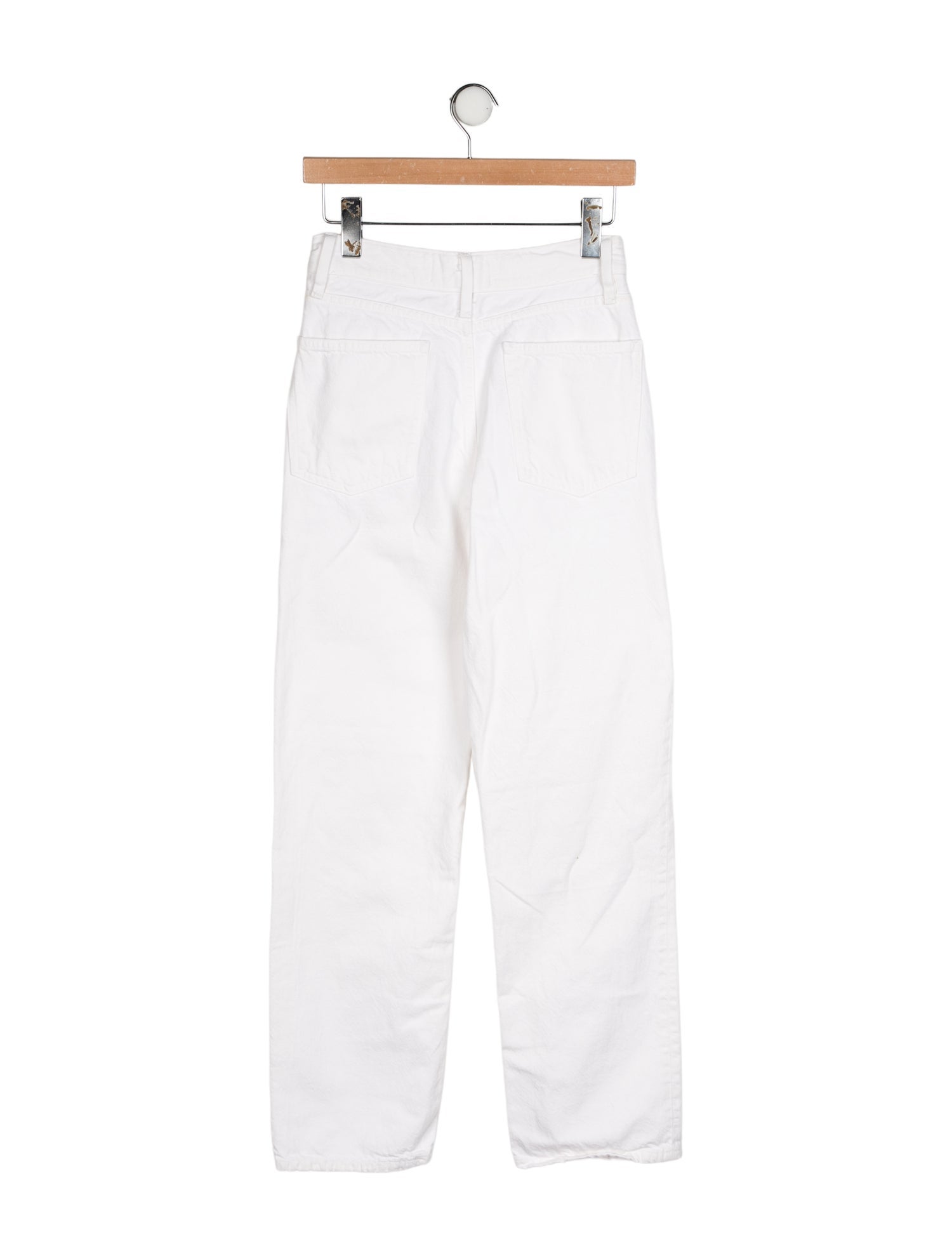 Mara Hoffman High-Rise Straight Leg Jeans