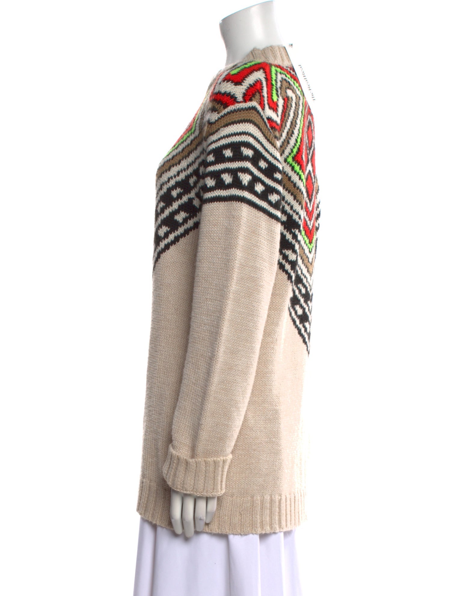 Mara Hoffman Printed Crew Neck Sweater