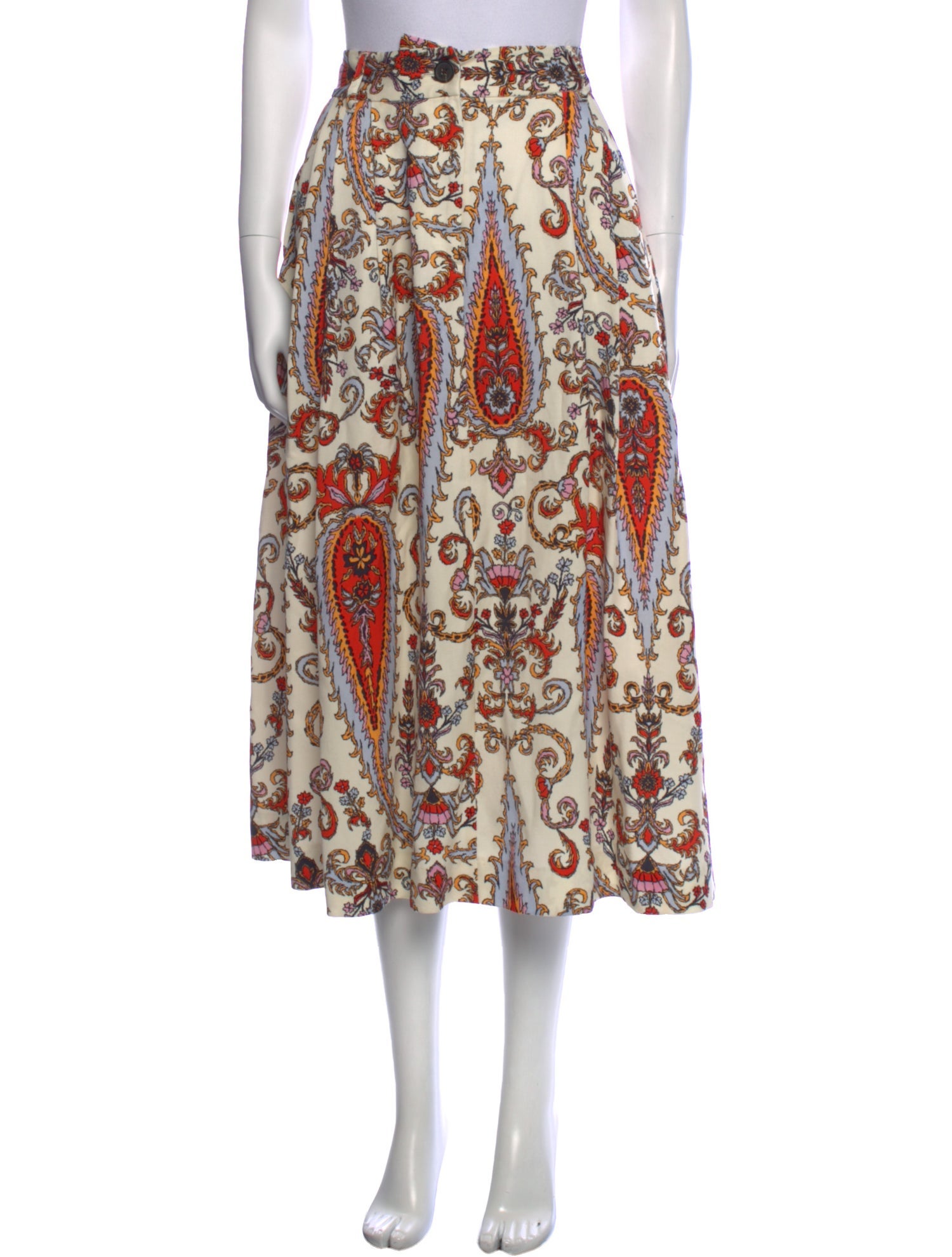 Mara Hoffman Printed Midi Length Skirt