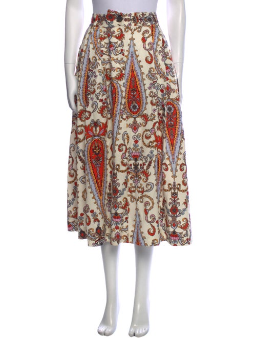 Mara Hoffman Printed Midi Length Skirt