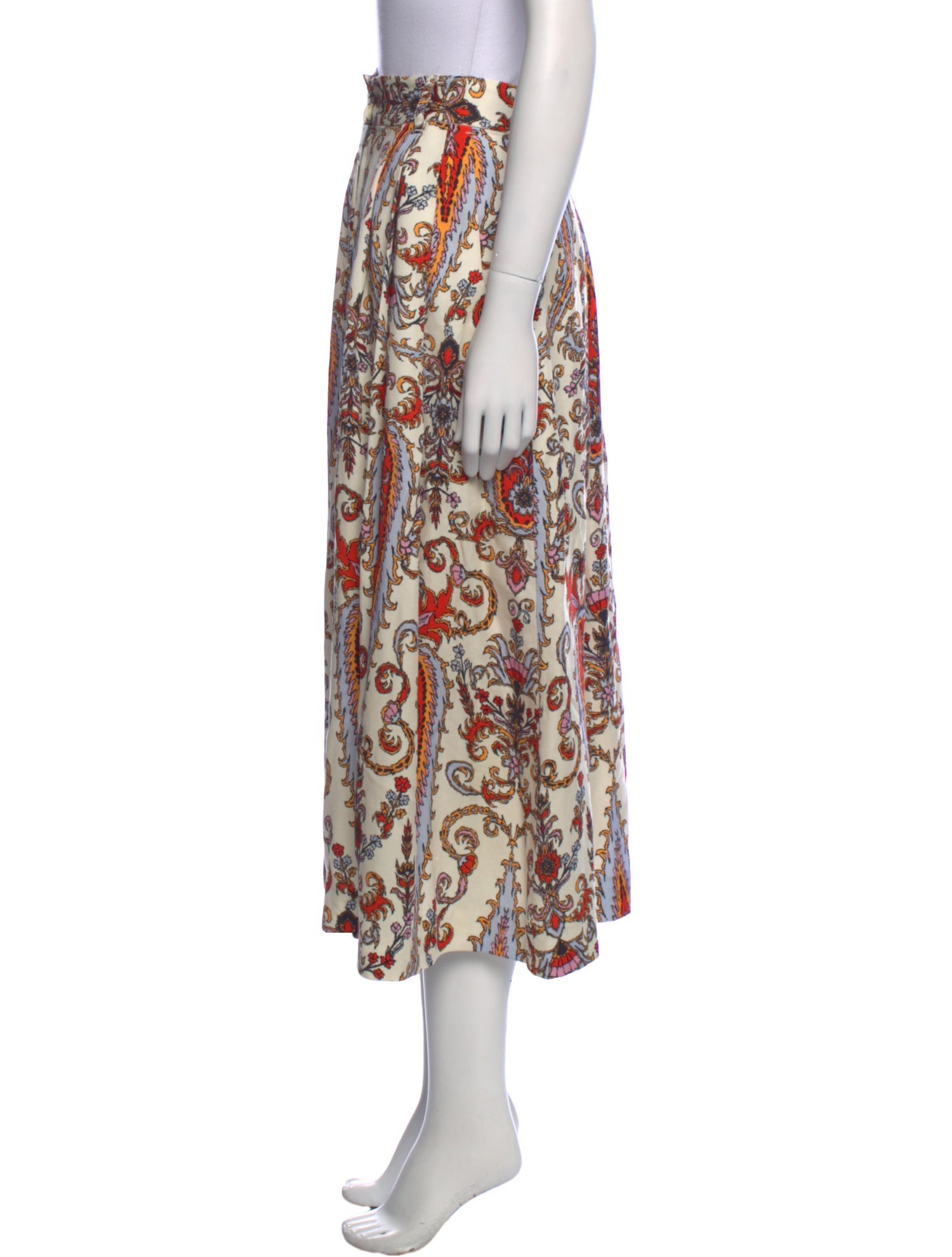 Mara Hoffman Printed Midi Length Skirt