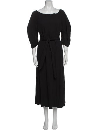 Mara Hoffman Bateau Neckline Long Dress