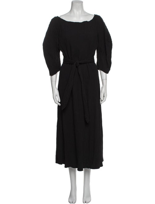 Mara Hoffman Bateau Neckline Long Dress
