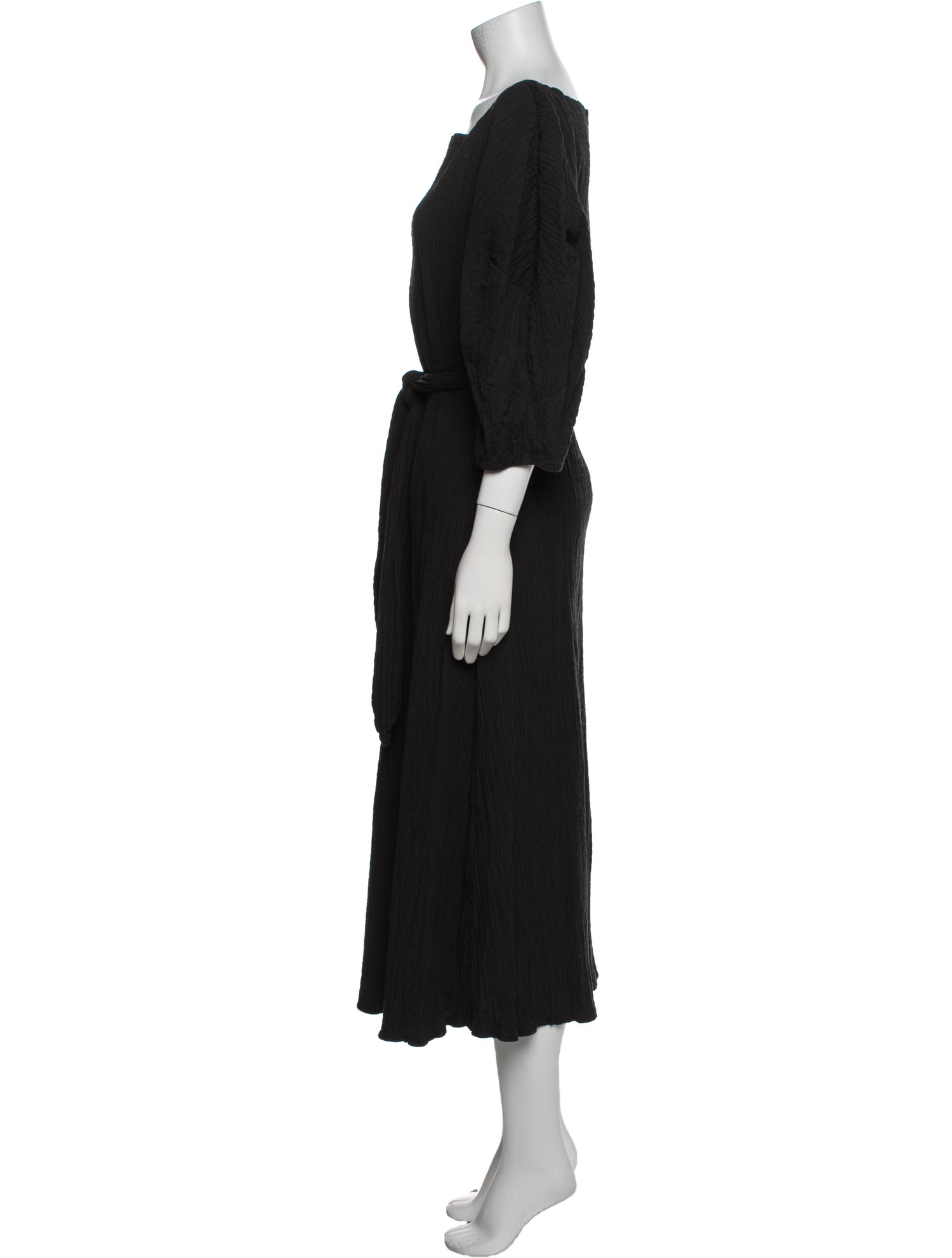Mara Hoffman Bateau Neckline Long Dress