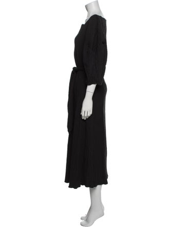Mara Hoffman Bateau Neckline Long Dress