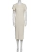 Mara Hoffman Crew Neck Midi Length Dress