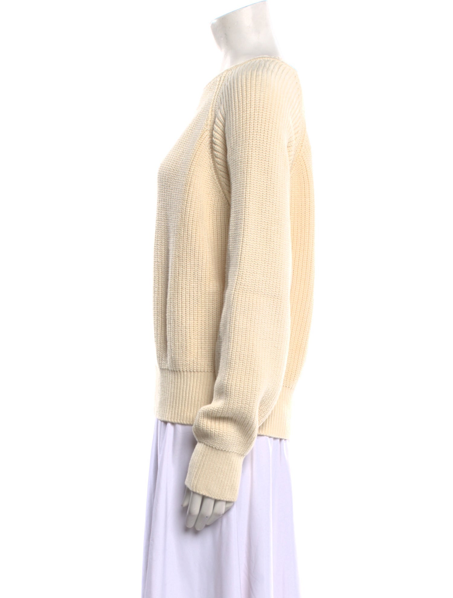 Mara Hoffman Wool Bateau Neckline Sweater