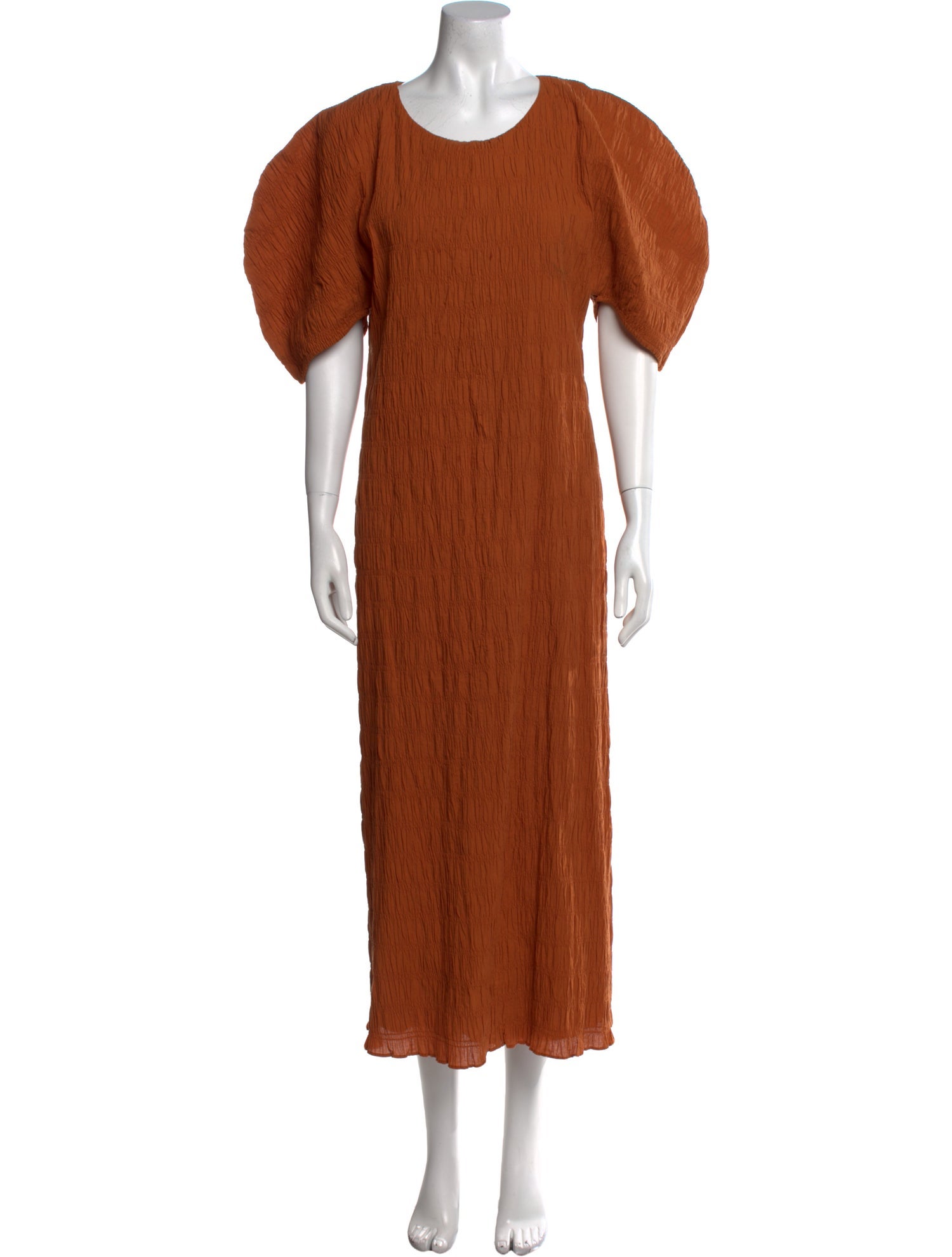 Mara Hoffman Crew Neck Long Dress