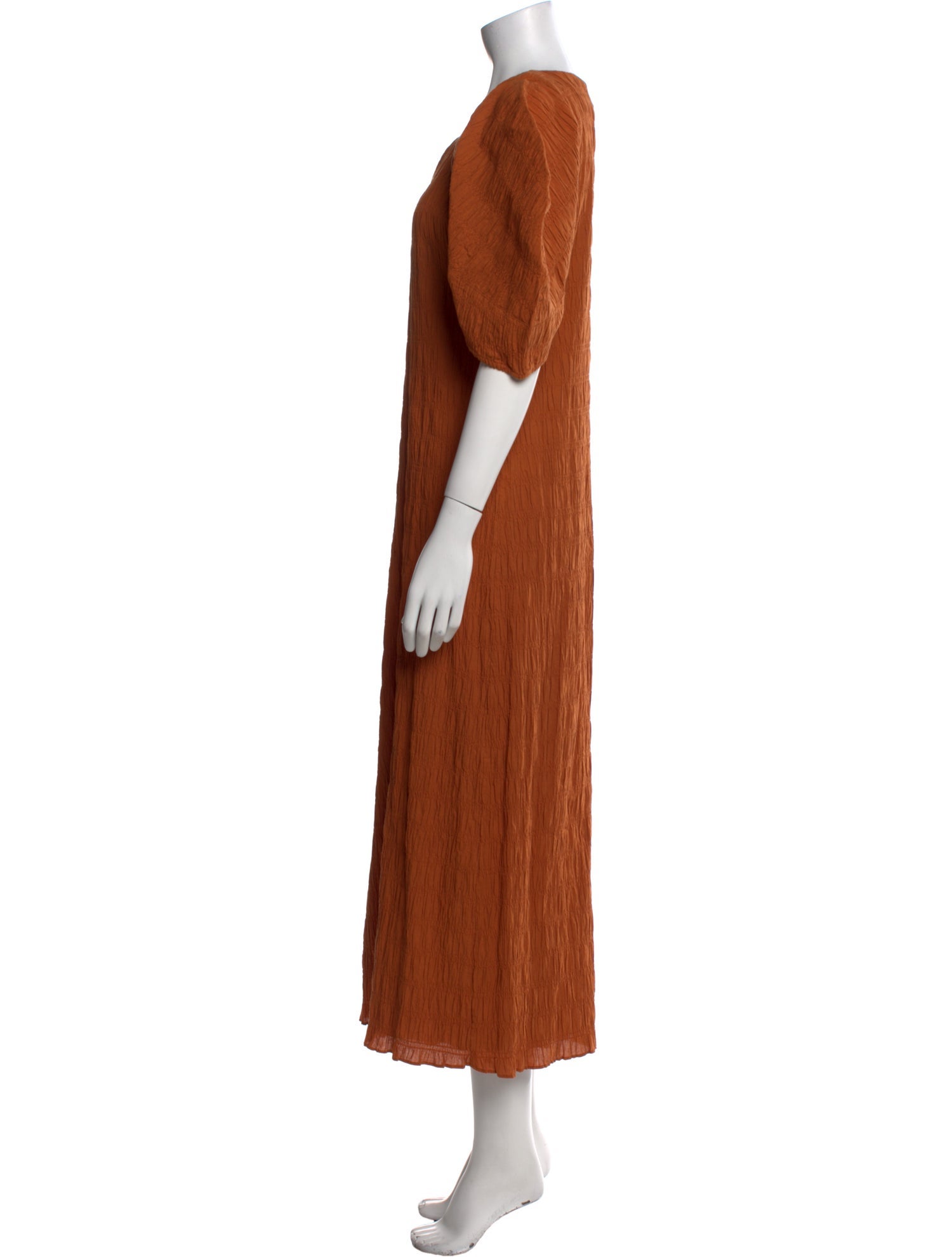 Mara Hoffman Crew Neck Long Dress