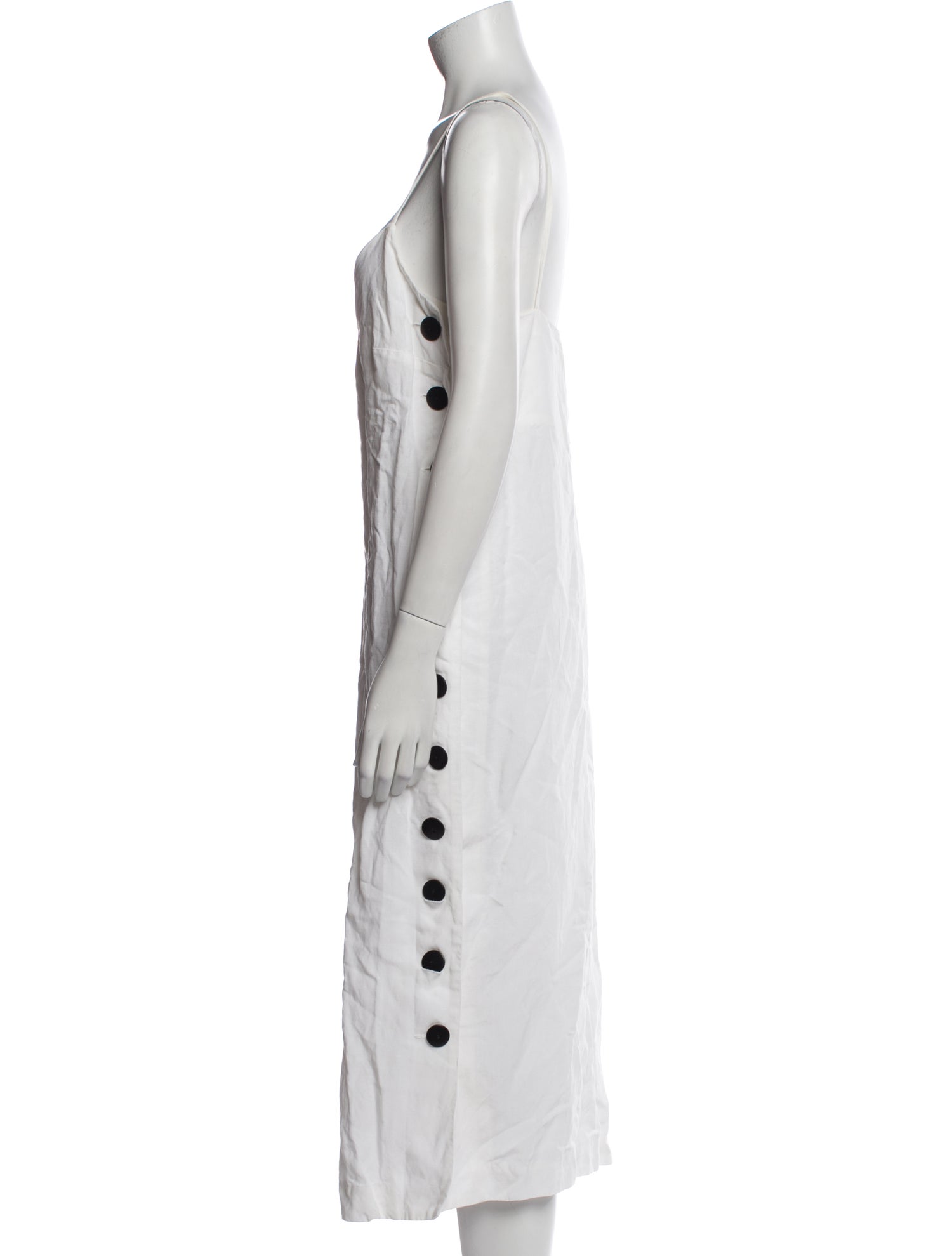 Mara Hoffman Square Neckline Midi Length Dress