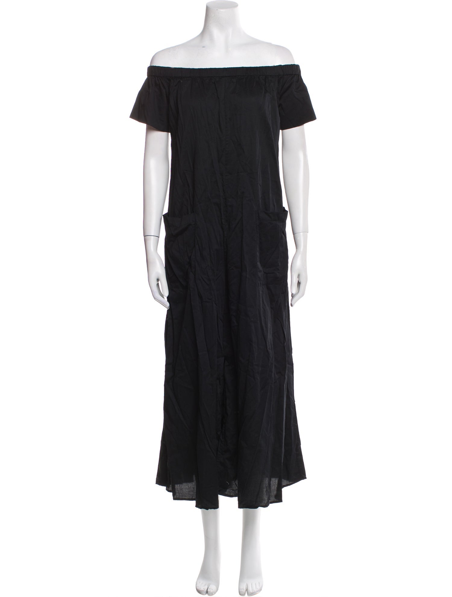 Mara Hoffman Off-The-Shoulder Jumpsuit