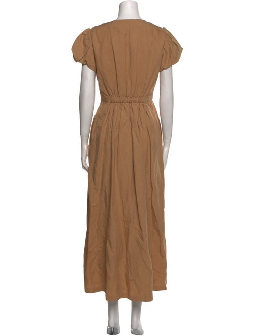 Mara Hoffman V-Neck Long Dress