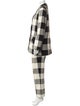 Mara Hoffman Plaid Print Pantsuit