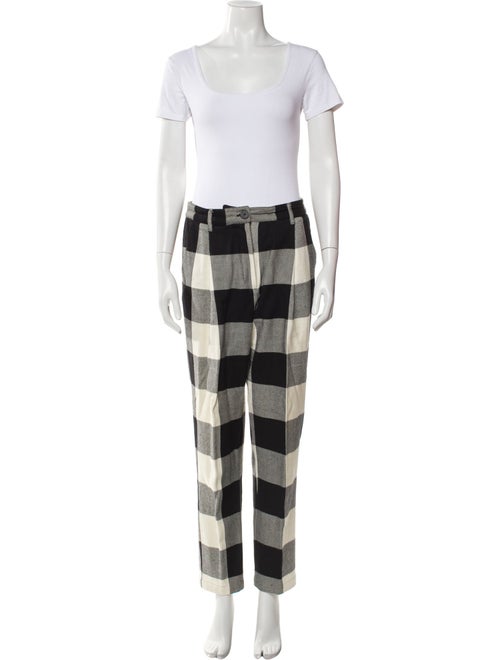 Mara Hoffman Plaid Print Pantsuit
