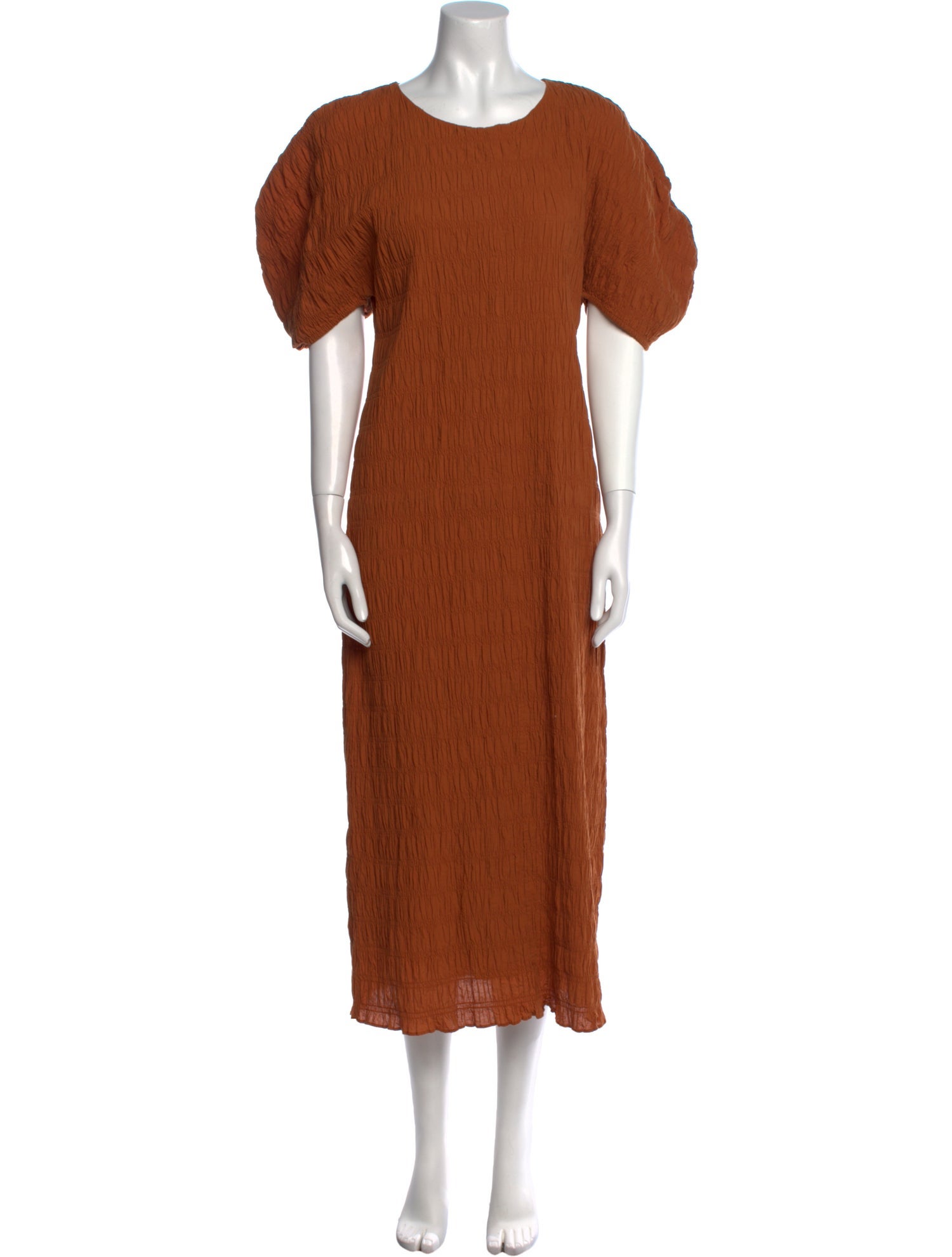 Mara Hoffman Crew Neck Long Dress