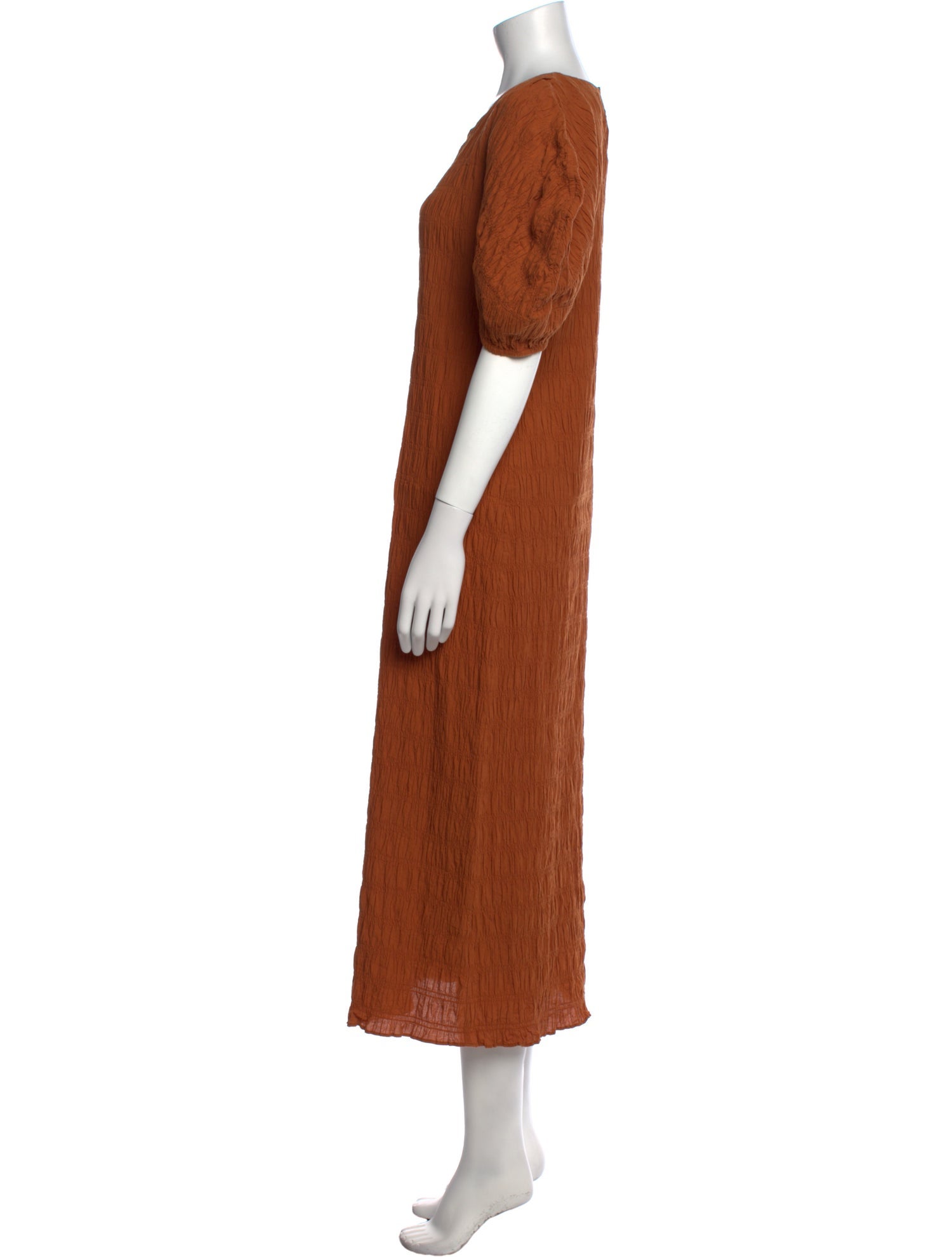 Mara Hoffman Crew Neck Long Dress