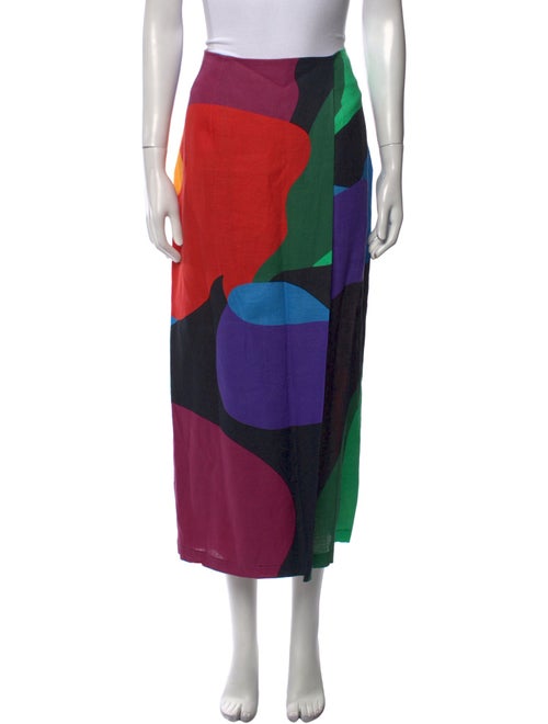 Mara Hoffman Hemp Midi Length Skirt