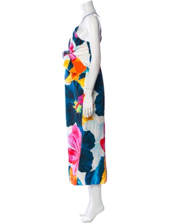 Mara Hoffman Floral Print Long Dress