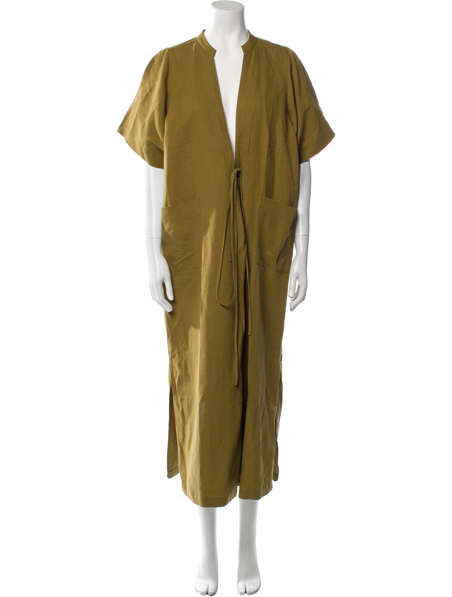 Mara Hoffman V-Neck Long Dress