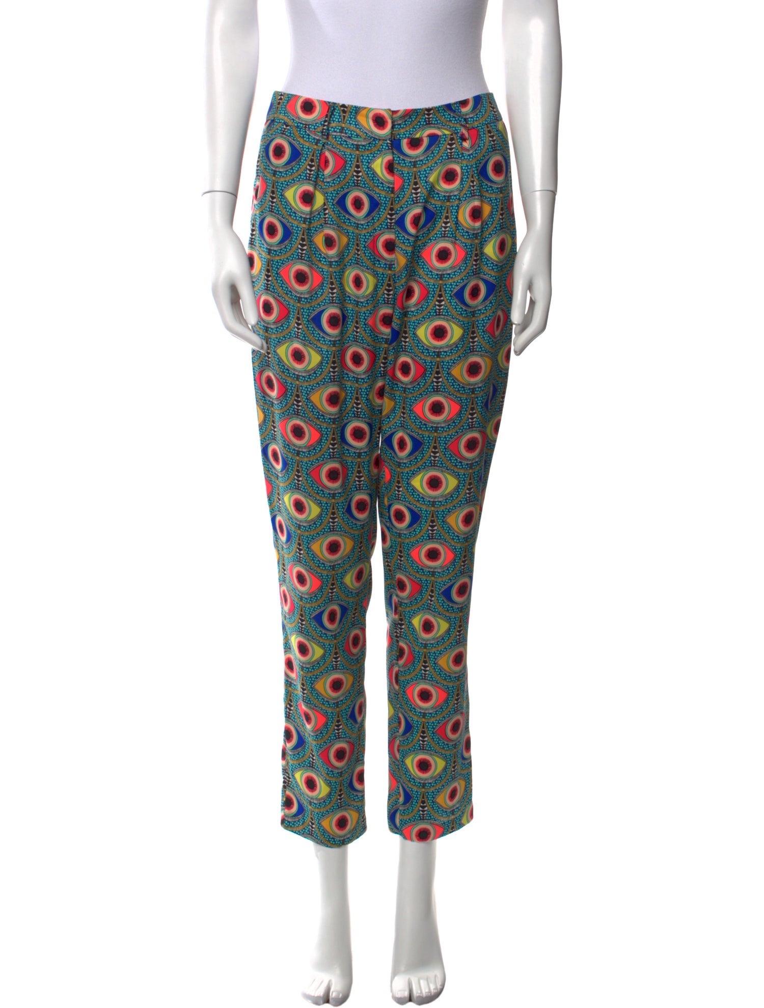 Mara Hoffman Printed Straight Leg Pants