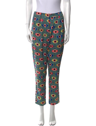 Mara Hoffman Printed Straight Leg Pants