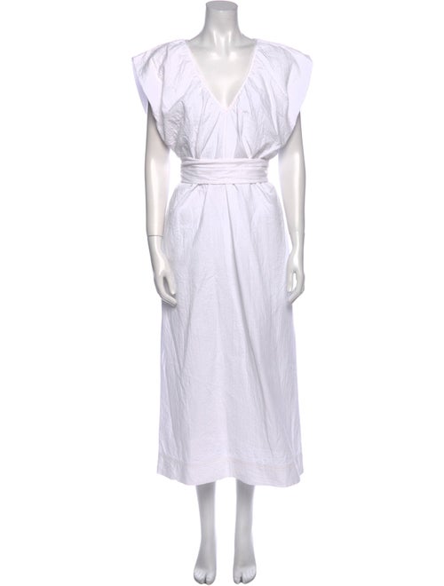 Mara Hoffman V-Neck Long Dress