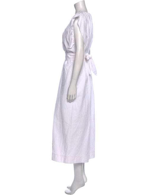 Mara Hoffman V-Neck Long Dress