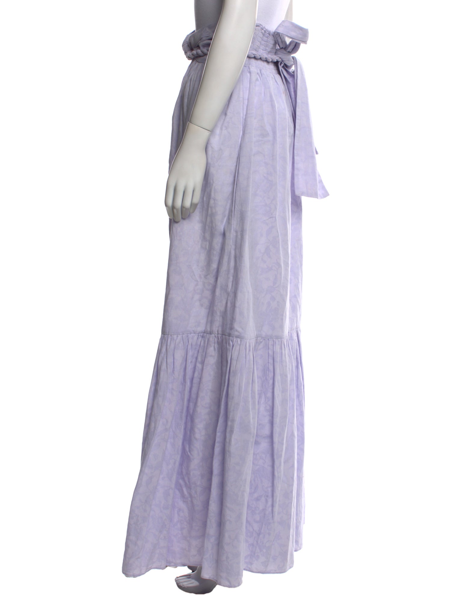 Mara Hoffman Braided Accents Long Skirt