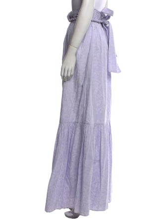 Mara Hoffman Braided Accents Long Skirt