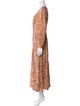 Mara Hoffman Animal Print Long Dress