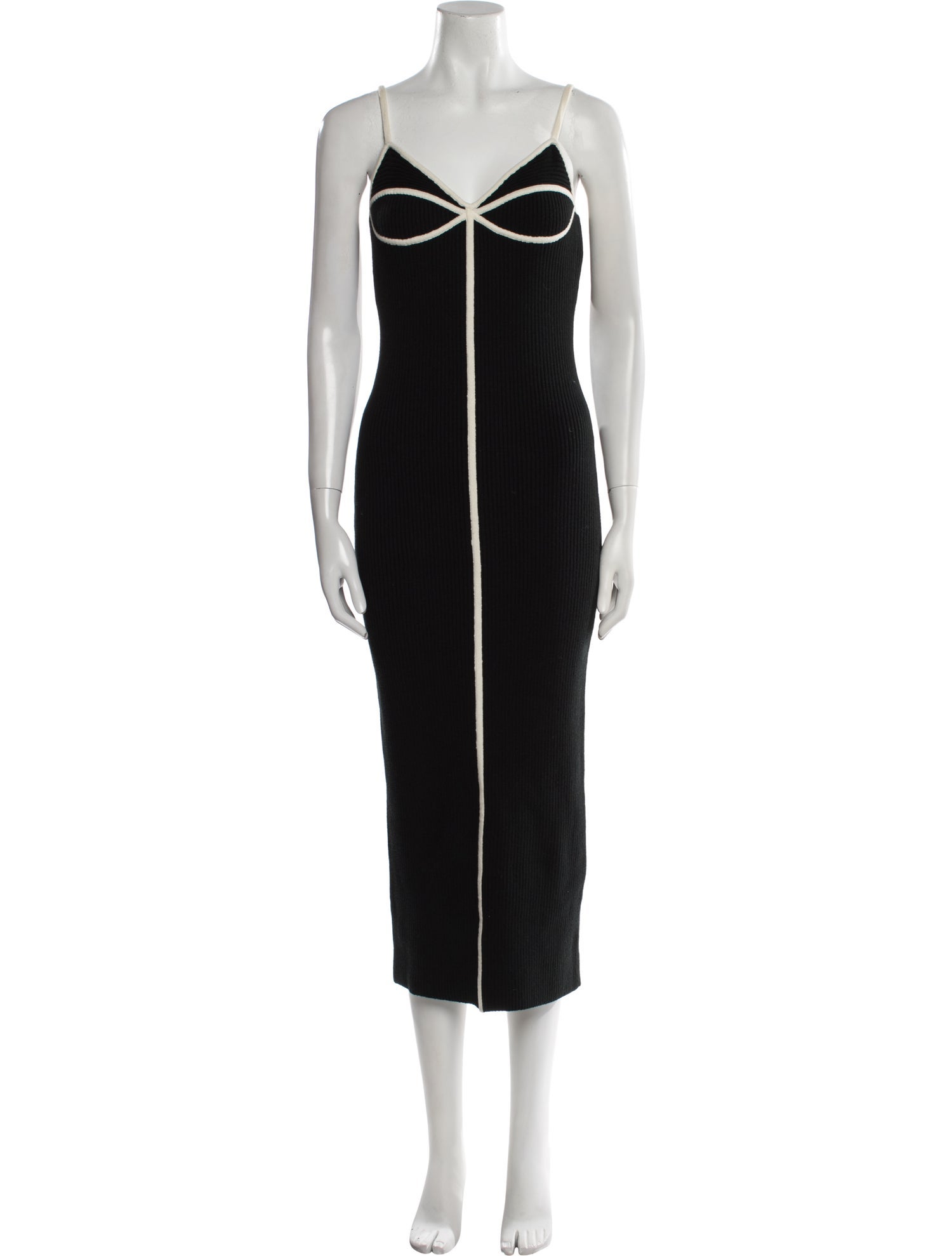 Mara Hoffman V-Neck Midi Length Dress