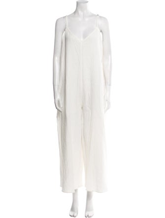 Mara Hoffman V-Neck Jumpsuit