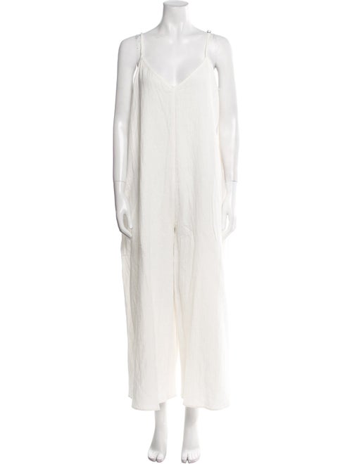 Mara Hoffman V-Neck Jumpsuit