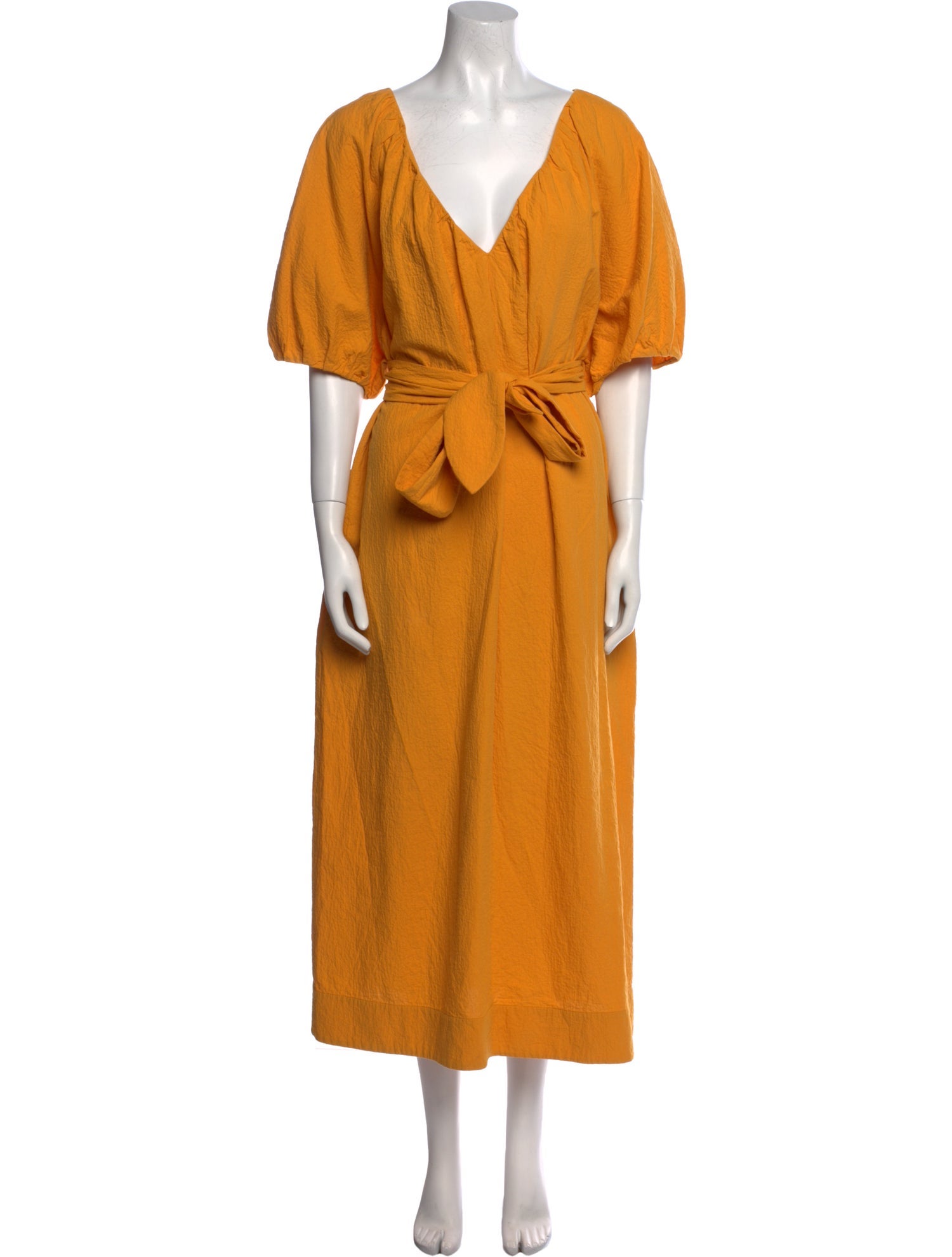 Mara Hoffman V-Neck Long Dress
