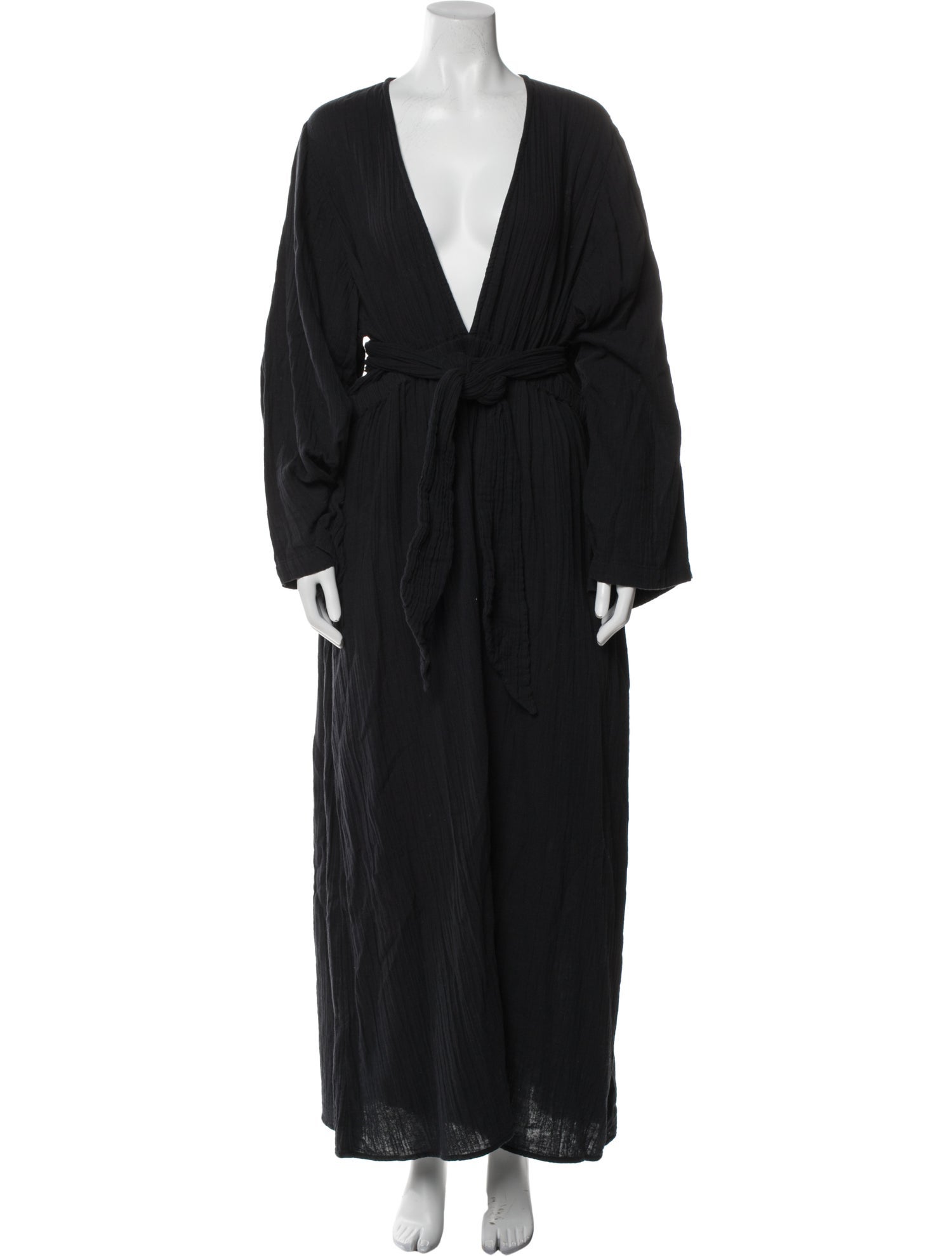 Mara Hoffman V-Neck Long Dress