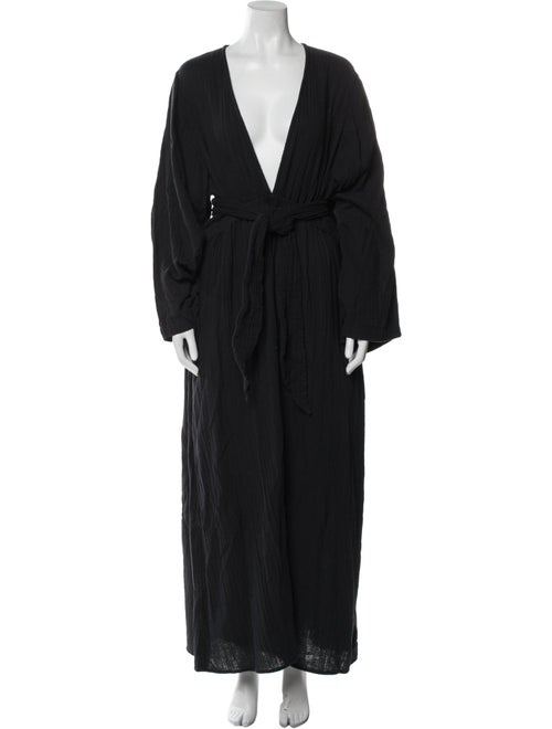 Mara Hoffman V-Neck Long Dress