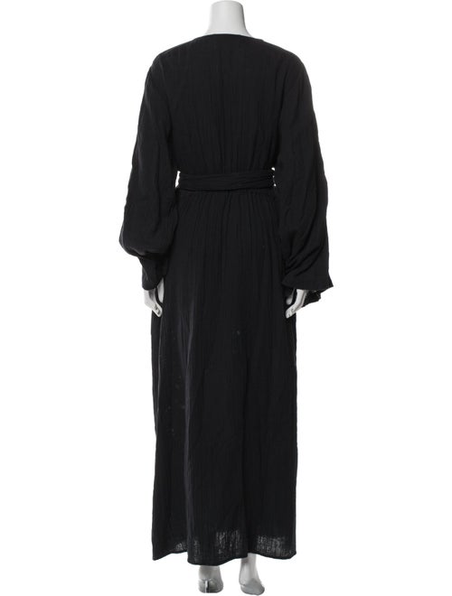 Mara Hoffman V-Neck Long Dress