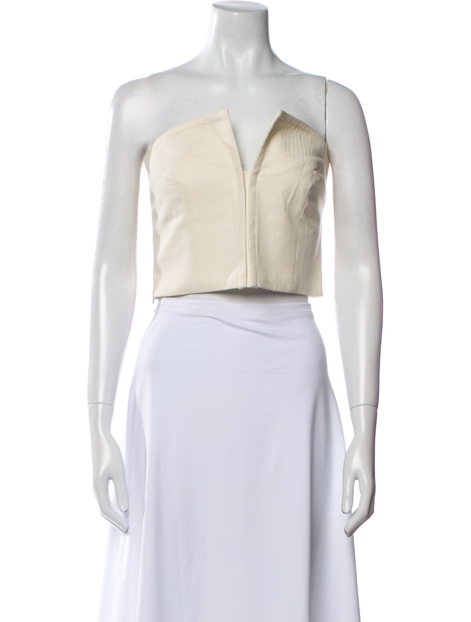 Mara Hoffman Strapless Crop Top