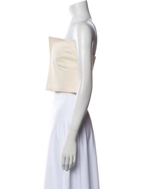 Mara Hoffman Strapless Crop Top