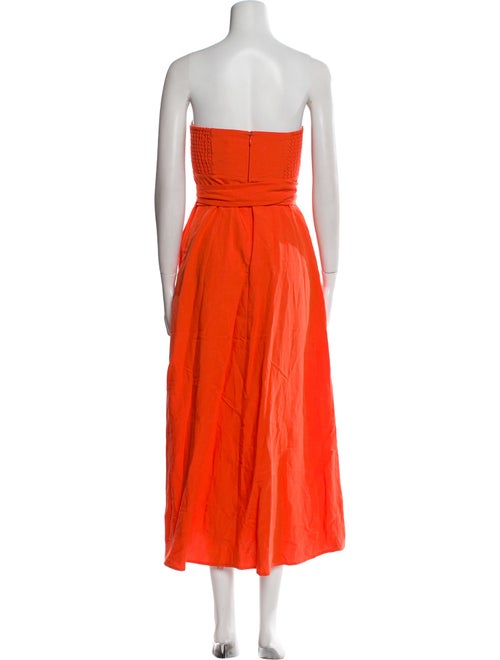 Mara Hoffman Strapless Midi Length Dress