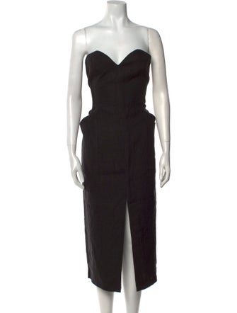 Mara Hoffman Hemp Midi Length Dress